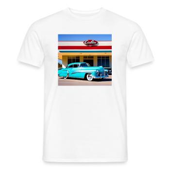 C26 - Männer T-Shirt - Weiß - Vorne - AI Model Male 178 dark (178cm)