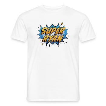 Super Ryan - Männer T-Shirt - Weiß - Vorne - AI Model Male 178 dark (178cm)