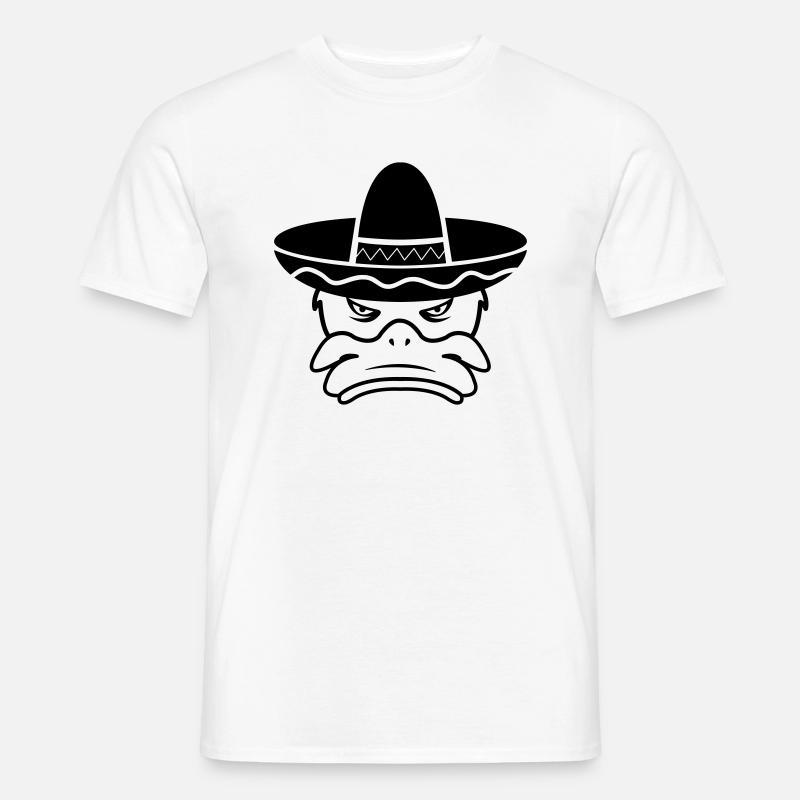 mexico duck 01 - Männer T-Shirt - Weiß