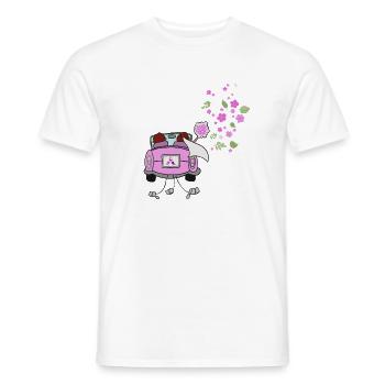 Wedding - Men's T-Shirt - white - Front - AI Model Male 178 dark (178cm)