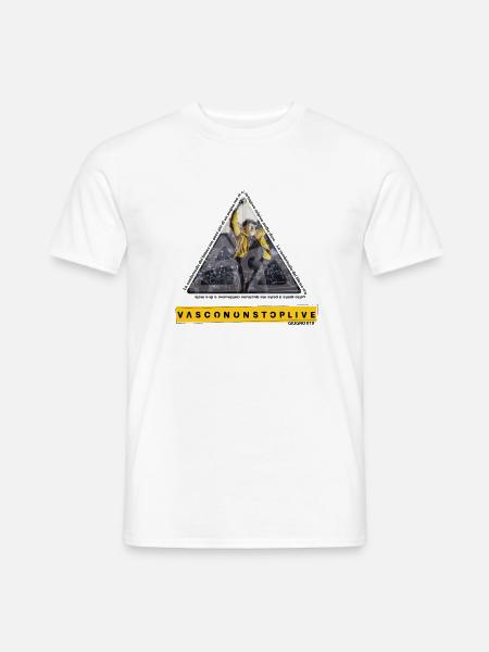 VASCO TRIANGLE - Men's T-Shirt - white