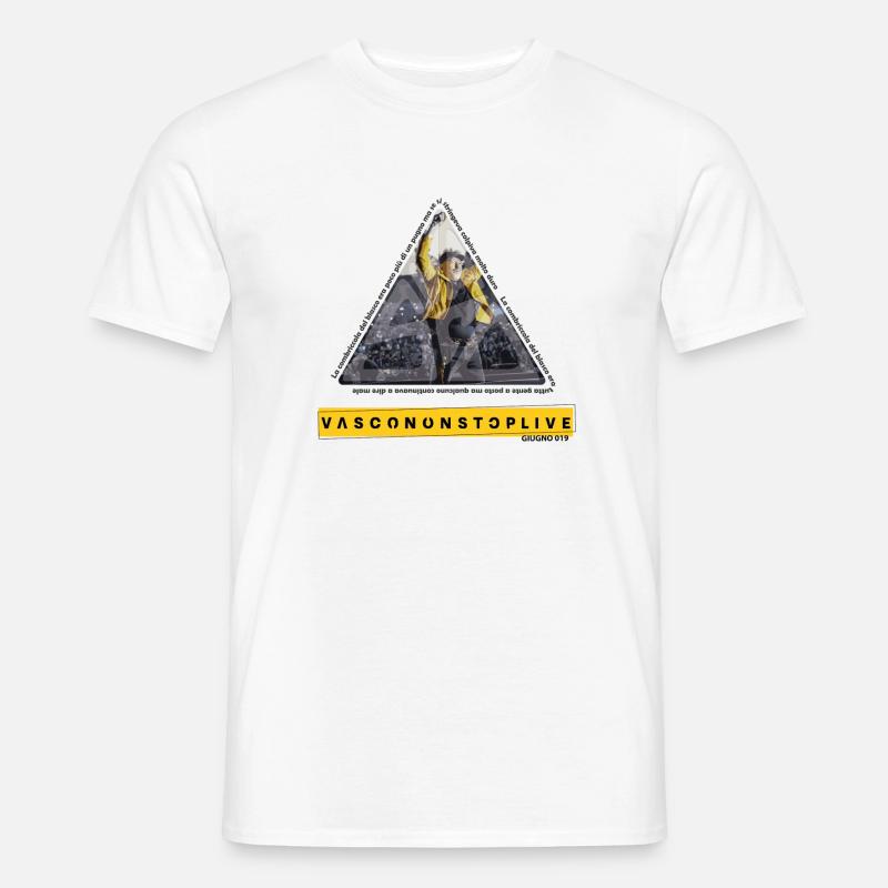 VASCO DreiECK - Männer T-Shirt - Weiß