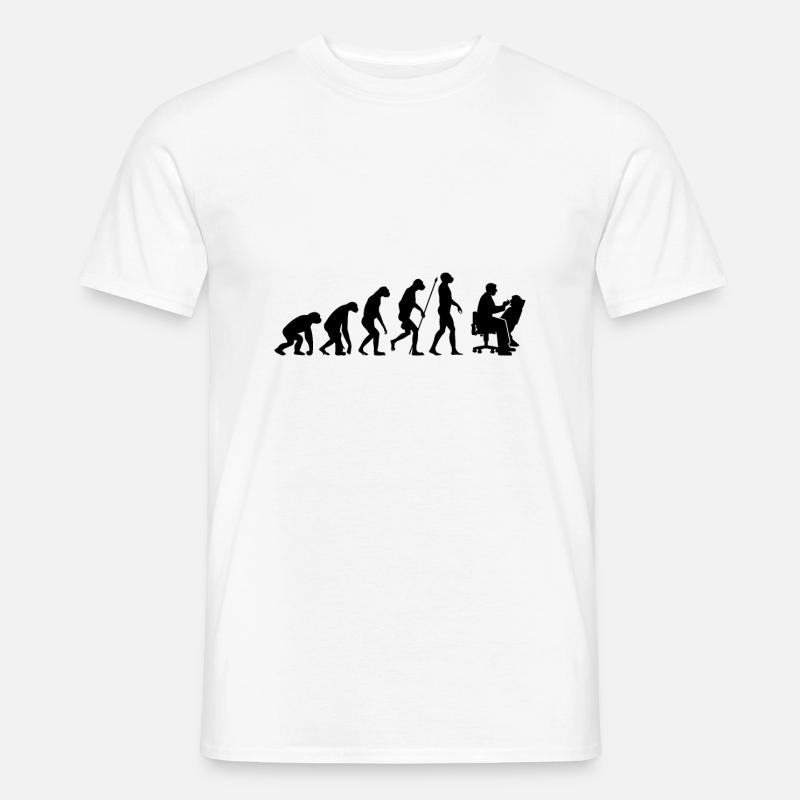 Dentista Evolution - T-shirt uomo - bianco
