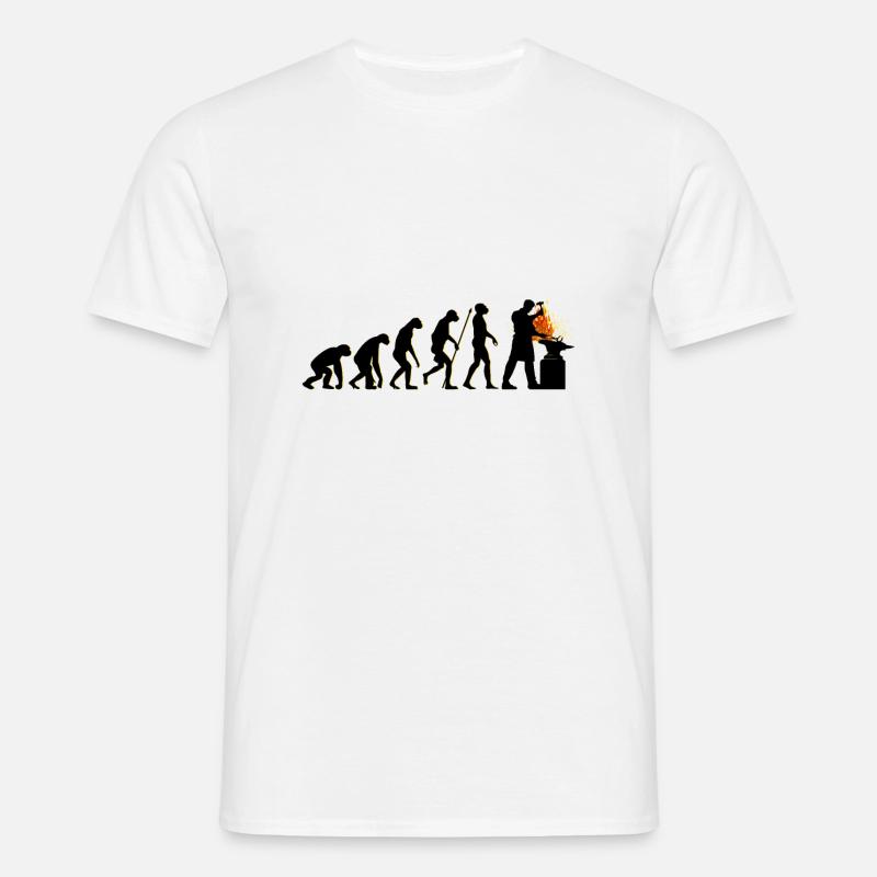 Farrier Evolution - Men's T-Shirt - white