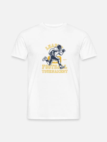 American football - Men's T-Shirt - white