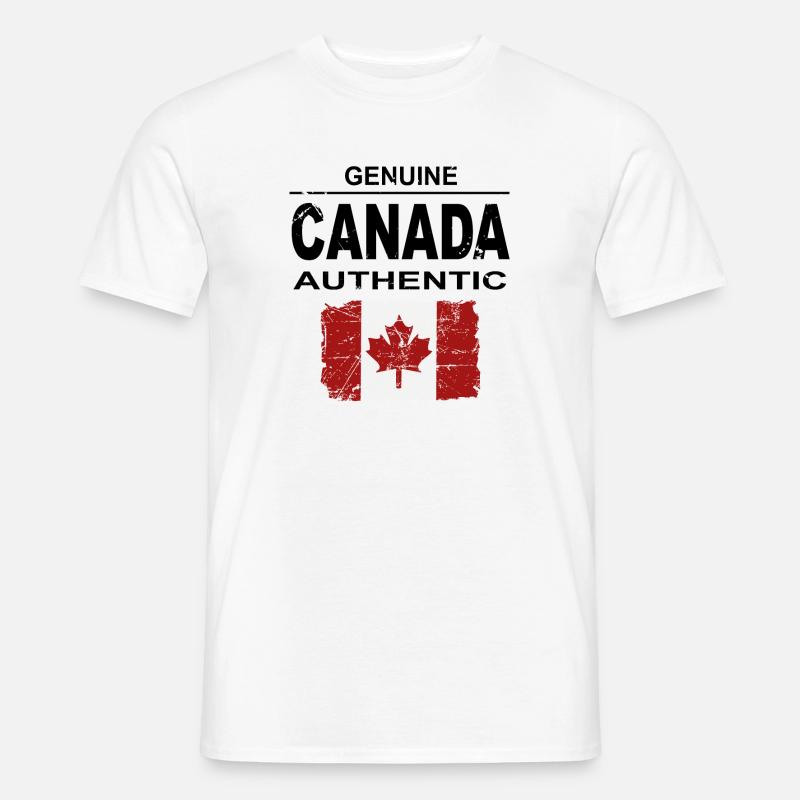 Kanada - Maple Leaf - Canada - Männer T-Shirt - Weiß