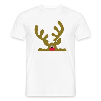 Lustige Geschenke zu Weihnachten - Männer T-Shirt - Weiß - Vorne - AI Model Male 178 dark (178cm)