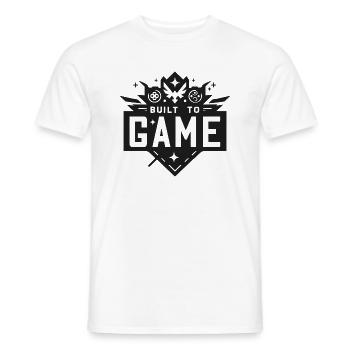 Entwickelt für das Spiel - Männer T-Shirt - Weiß - Vorne - AI Model Male 178 dark (178cm)