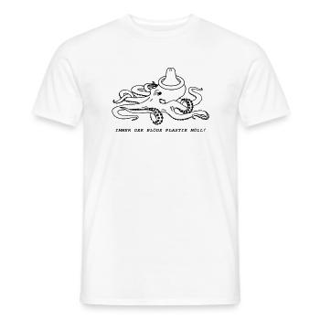 Tintenfisch 2 - Männer T-Shirt - Weiß - Vorne - AI Model Male 178 dark (178cm)