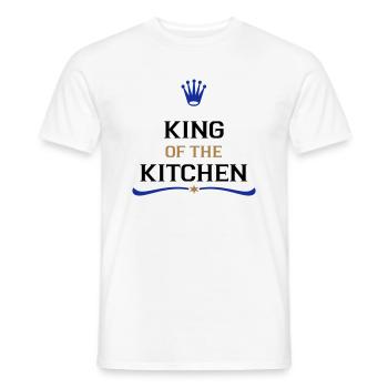 Cadeaux amusants pour hommes - T-shirt homme - blanc - Devant - AI Model Male 178 dark (178cm)