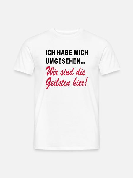 we are the hottest here - Men's T-Shirt - white