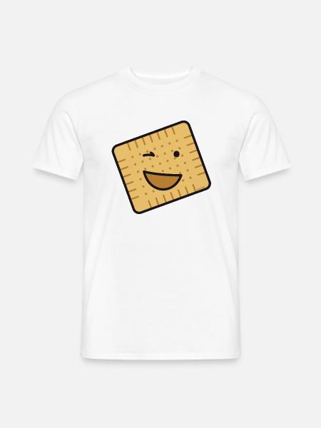 Scherzkeks - Männer T-Shirt - Weiß