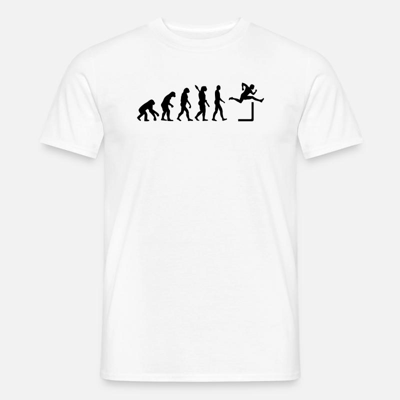 Évolution Course de haies T-shirt homme