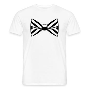 Binden - Männer T-Shirt - Weiß - Vorne - AI Model Male 178 dark (178cm)