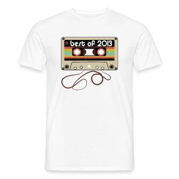 Millésime légendaire 2013 - T-shirt homme - blanc - Devant - AI Model Male 178 dark (178cm)