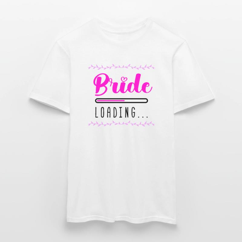 bride loading Männer T-Shirt