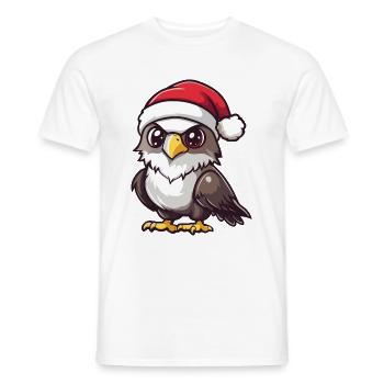 Aigle Noël Noël - T-shirt homme - blanc - Devant - AI Model Male 178 dark (178cm)