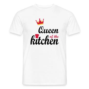 cooking - Men's T-Shirt - white - Front - AI Model Male 178 dark (178cm)