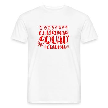 Équipe de Noël - Très probablement - Drôle de Noël - T-shirt homme - blanc - Devant - AI Model Male 178 dark (178cm)