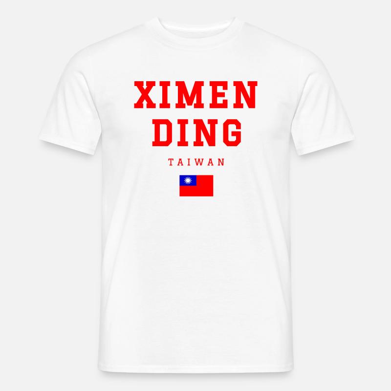 Ximending Taiwan - Männer T-Shirt - Weiß