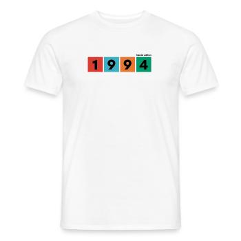 1994 Limited Edition - Männer T-Shirt - Weiß - Vorne - AI Model Male 178 dark (178cm)