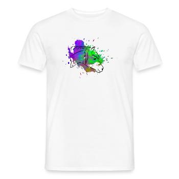 Pferdekopf - Männer T-Shirt - Weiß - Vorne - AI Model Male 178 dark (178cm)