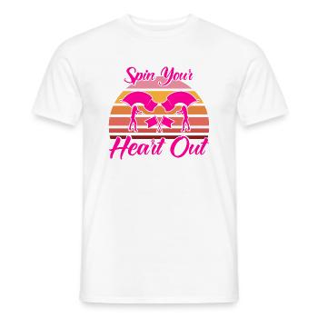 Turn Your Heart Out Flagguard Gift - T-shirt homme - blanc - Devant - AI Model Male 178 dark (178cm)