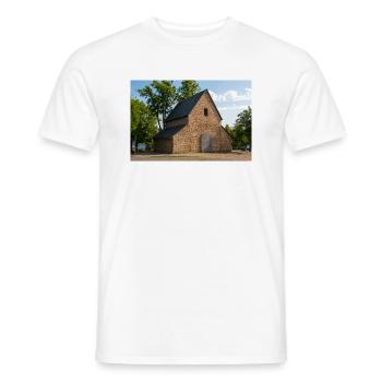 porche de Saint-Simon et Judas Goslar - T-shirt homme - blanc - Devant - AI Model Male 178 dark (178cm)