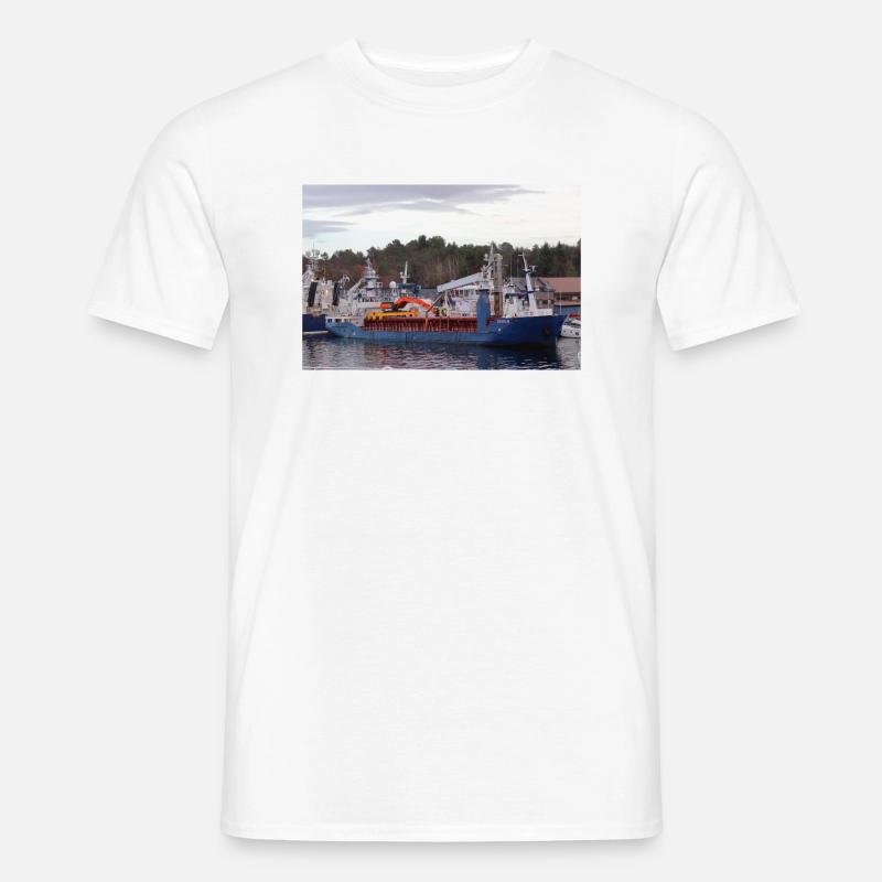 Eidholm - Männer T-Shirt - Weiß