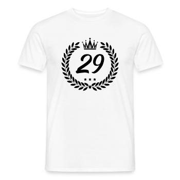 blason 29 - T-shirt homme - blanc - Devant - AI Model Male 178 dark (178cm)