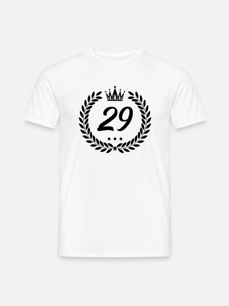 wappen 29 - Männer T-Shirt - Weiß