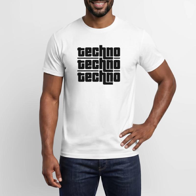 Techno Techno Techno Men’s T-shirt