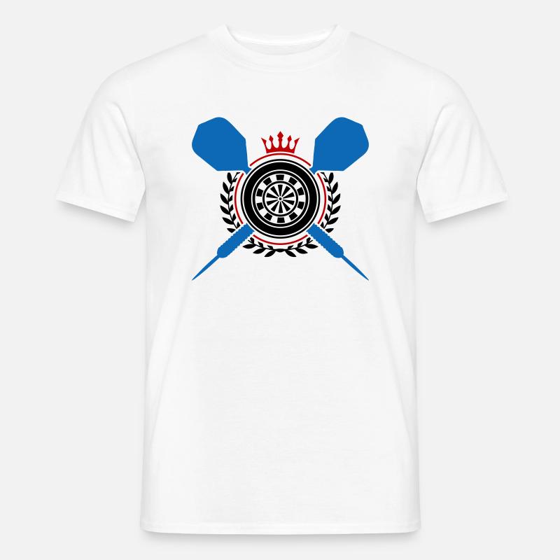 Fléchettes Fléchettes Fléchettes - T-shirt homme - blanc
