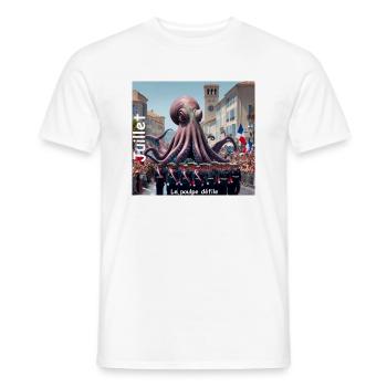 7juillet 1733157923951 - T-shirt homme - blanc - Devant - AI Model Male 178 dark (178cm)