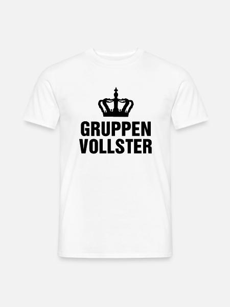 Gruppenvollster - Männer T-Shirt - Weiß