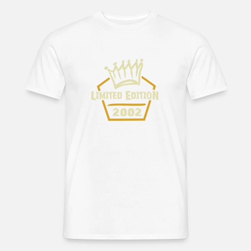 2002 - Männer T-Shirt - Weiß