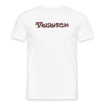 Talahon - Men's T-Shirt - white - Front - AI Model Male 178 dark (178cm)