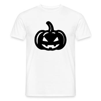 Citrouille - T-shirt homme - blanc - Devant - AI Model Male 178 dark (178cm)