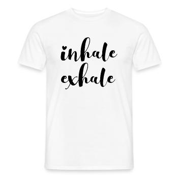 Yoga Méditation Spa Namaste - T-shirt homme - blanc - Devant - AI Model Male 178 dark (178cm)