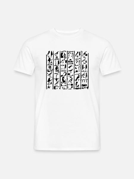 egypt_kite_vec_1 de - Männer T-Shirt - Weiß