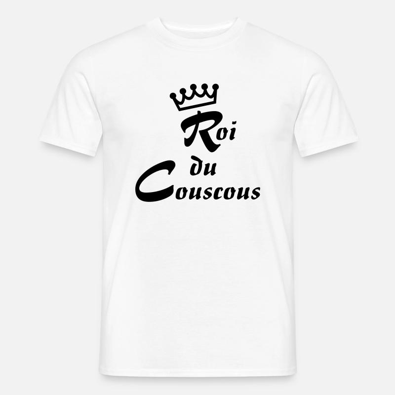 Roi du couscous - Männer T-Shirt - Weiß
