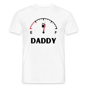 Mama Papa Baby Match T-Shirt - Männer T-Shirt - Weiß - Vorne - AI Model Male 178 dark (178cm)