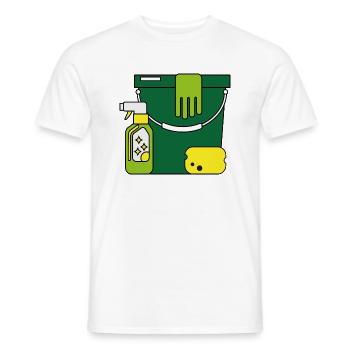 propre - T-shirt homme - blanc - Devant - AI Model Male 178 dark (178cm)