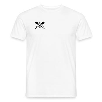 Koch Spruch - Männer T-Shirt - Weiß - Vorne - AI Model Male 178 dark (178cm)