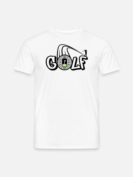 Golf Style - Men's T-Shirt - white