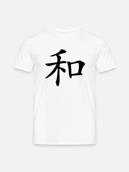 Harmonie - Harmony - Männer T-Shirt - Weiß