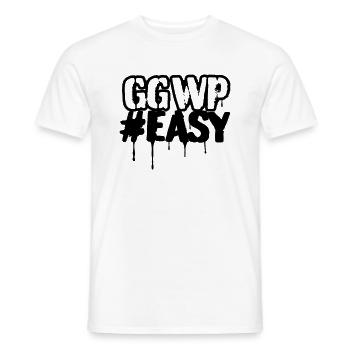GG WP #EASY - T-shirt homme - blanc - Devant - AI Model Male 178 dark (178cm)