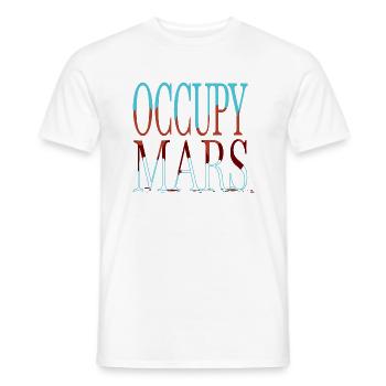 astrophysique vaisseau spatial anniversaire humour cadeau - T-shirt homme - blanc - Devant - AI Model Male 178 dark (178cm)