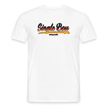 DE boy - T-shirt homme - blanc - Devant - AI Model Male 178 dark (178cm)