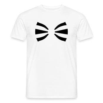 Binden - Männer T-Shirt - Weiß - Vorne - AI Model Male 178 dark (178cm)